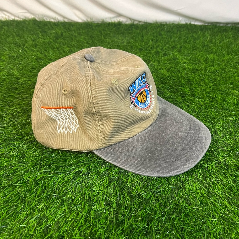 VTG 90s 1997 Las Vegas WAC Mens & Womens Basketball Tourn Strapback Hat